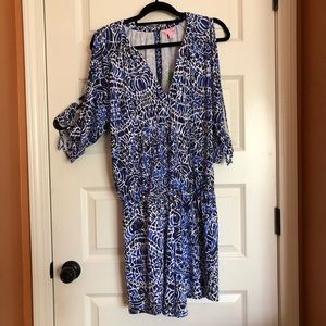Lilly Pulitzer NWT Bryce romper Taverna Tile